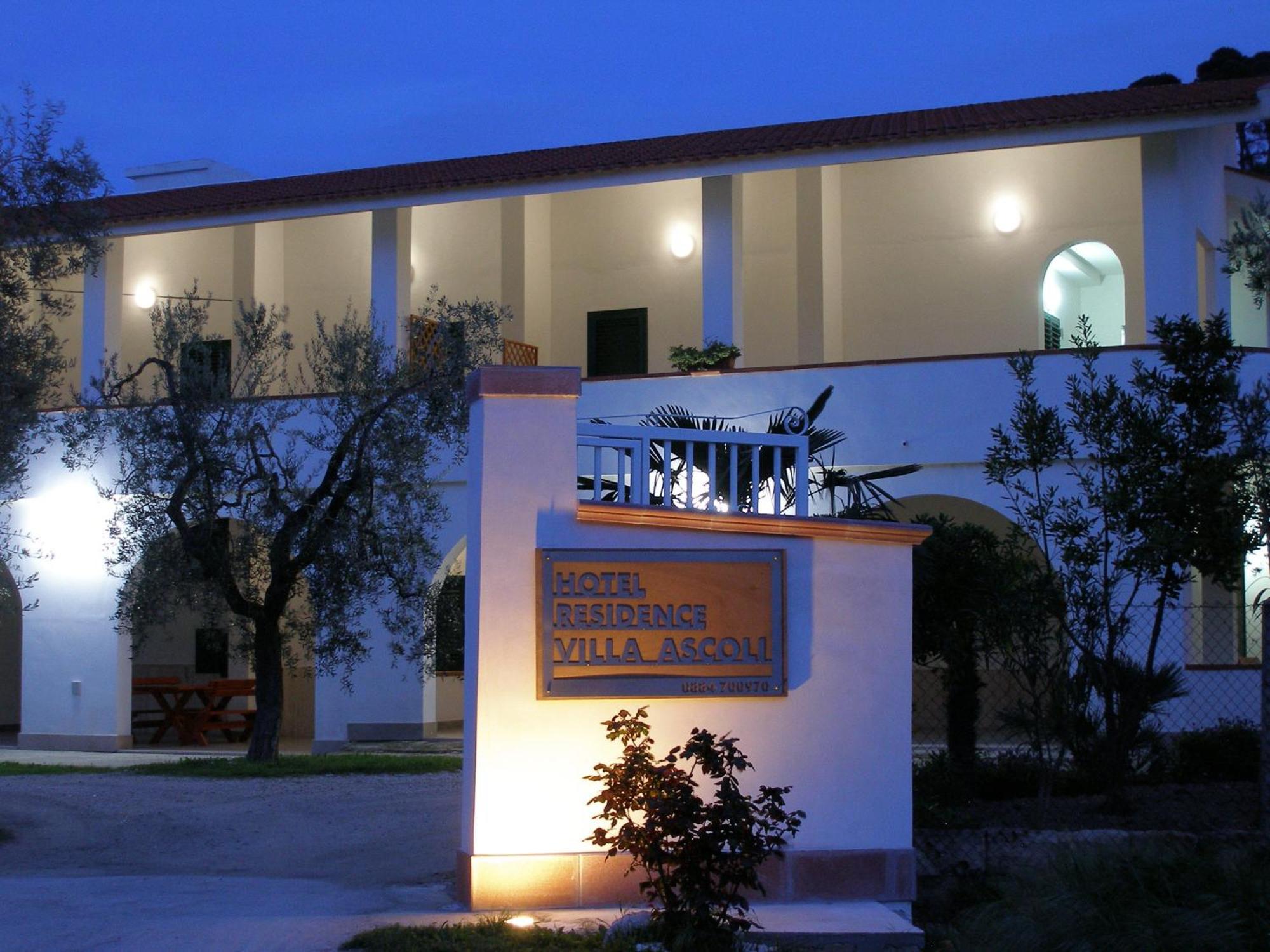 Hotel Residence Villa Ascoli Vieste Dış mekan fotoğraf